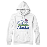 I Have A Tee Time In Alaska Hoodie-White-Allegiant Goods Co. Vintage Sports Apparel