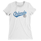 Orlando Vintage Script Women's T-Shirt-Allegiant Goods Co. Vintage Sports Apparel