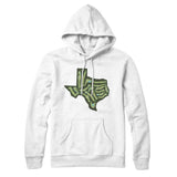 Texas Golf Course Map Hoodie-White-Allegiant Goods Co. Vintage Sports Apparel
