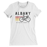 Albany Cycling Women's T-Shirt-Allegiant Goods Co. Vintage Sports Apparel