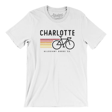 Charlotte Cycling Men/Unisex T-Shirt-Allegiant Goods Co. Vintage Sports Apparel