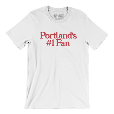 Portland's Number 1 Fan Men/Unisex T-Shirt-Allegiant Goods Co. Vintage Sports Apparel