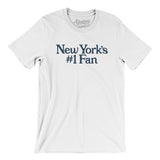 New York's Number 1 Fan Men/Unisex T-Shirt-Allegiant Goods Co. Vintage Sports Apparel