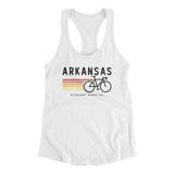 Arkansas Cycling Women's Racerback Tank-Allegiant Goods Co. Vintage Sports Apparel