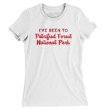 I've Been To Petrified Forest National Park Women's T-Shirt-White-Allegiant Goods Co. Vintage Sports Apparel