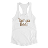 Tampa Beer Women's Racerback Tank-Allegiant Goods Co. Vintage Sports Apparel