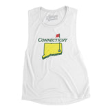 Connecticut Golf Women's Flowey Scoopneck Muscle Tank-Allegiant Goods Co. Vintage Sports Apparel