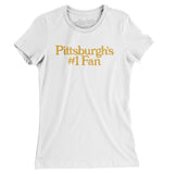 Pittsburgh's Number 1 Fan Women's T-Shirt-Allegiant Goods Co. Vintage Sports Apparel