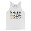 Tampa Bay Cycling Men/Unisex Tank Top-White-Allegiant Goods Co. Vintage Sports Apparel