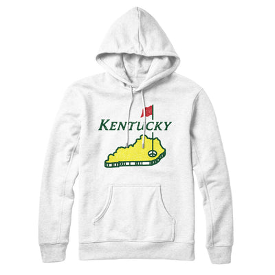 Kentucky Golf Hoodie-White-Allegiant Goods Co. Vintage Sports Apparel
