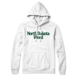 North Dakota Weed Hoodie-Allegiant Goods Co. Vintage Sports Apparel