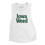 Iowa Weed Women's Flowey Scoopneck Muscle Tank-Allegiant Goods Co. Vintage Sports Apparel
