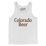 Colorado Beer Men/Unisex Tank Top-White-Allegiant Goods Co. Vintage Sports Apparel