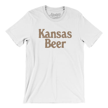 Kansas Beer Men/Unisex T-Shirt-Allegiant Goods Co. Vintage Sports Apparel