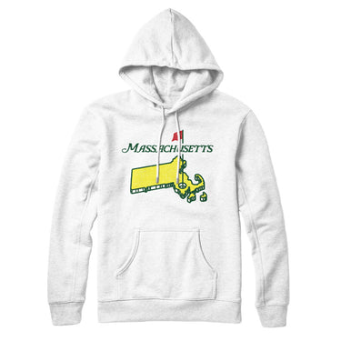 Massachusetts Golf Hoodie-Allegiant Goods Co. Vintage Sports Apparel