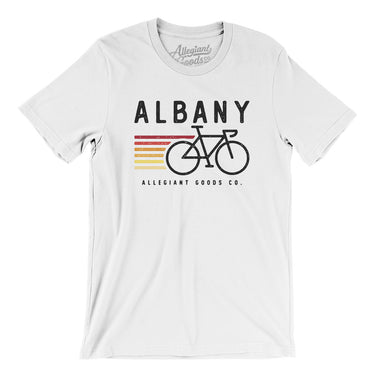 Albany Cycling Men/Unisex T-Shirt-Allegiant Goods Co. Vintage Sports Apparel