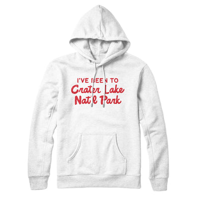 I've Been To Crater Lake National Park Hoodie-White-Allegiant Goods Co. Vintage Sports Apparel