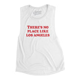 There's No Place Like Los Angeles Women's Flowey Scoopneck Muscle Tank-Allegiant Goods Co. Vintage Sports Apparel