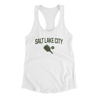 Salt Lake City Pickleball in White Color