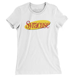 Syracuse Seinfeld Women's T-Shirt-Allegiant Goods Co. Vintage Sports Apparel