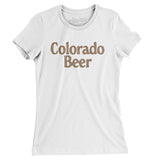 Colorado Beer Women's T-Shirt-White-Allegiant Goods Co. Vintage Sports Apparel