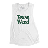 Texas Weed Women's Flowey Scoopneck Muscle Tank-Allegiant Goods Co. Vintage Sports Apparel