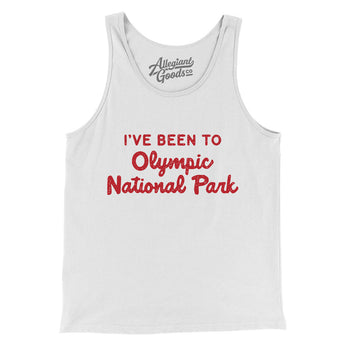 I've Been To Olympic National Park Men/Unisex Tank Top-Allegiant Goods Co. Vintage Sports Apparel