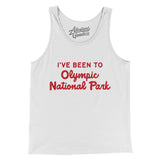 I've Been To Olympic National Park Men/Unisex Tank Top-Allegiant Goods Co. Vintage Sports Apparel