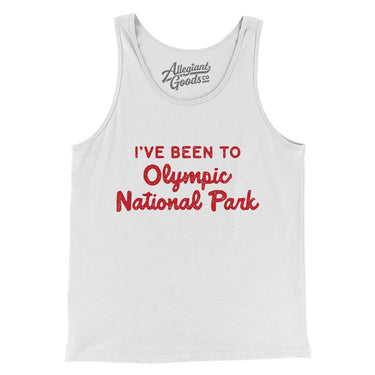 I've Been To Olympic National Park Men/Unisex Tank Top-Allegiant Goods Co. Vintage Sports Apparel