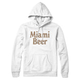 Miami Beer Hoodie-Allegiant Goods Co. Vintage Sports Apparel