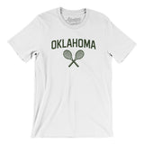 Oklahoma Tennis Men/Unisex T-Shirt-White-Allegiant Goods Co. Vintage Sports Apparel