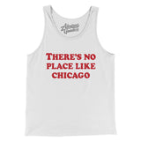 There's No Place Like Chicago Men/Unisex Tank Top-Allegiant Goods Co. Vintage Sports Apparel