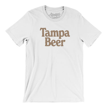 Tampa Beer Men/Unisex T-Shirt-White-Allegiant Goods Co. Vintage Sports Apparel