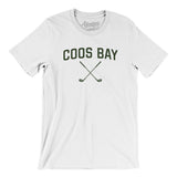 Coos Bay Golf Men/Unisex T-Shirt-White-Allegiant Goods Co. Vintage Sports Apparel