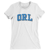 Orl Varsity Women's T-Shirt-White-Allegiant Goods Co. Vintage Sports Apparel