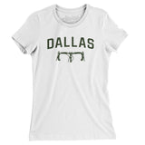 Dallas Cycling Women's T-Shirt-White-Allegiant Goods Co. Vintage Sports Apparel