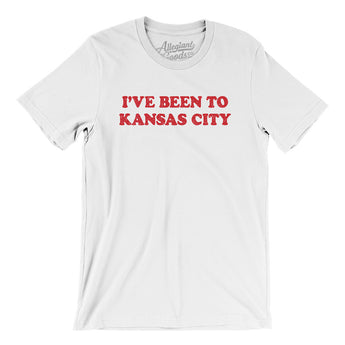 I've Been To Kansas City Men/Unisex T-Shirt-White-Allegiant Goods Co. Vintage Sports Apparel