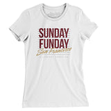 Sunday Funday San Francisco Women's T-Shirt-Allegiant Goods Co. Vintage Sports Apparel