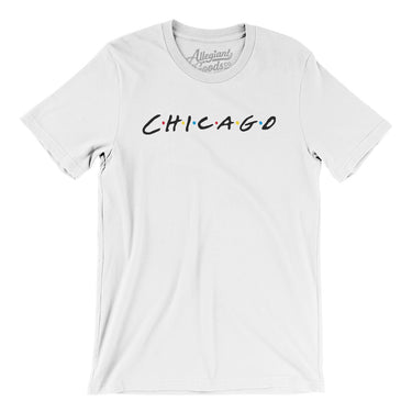Chicago Friends Men/Unisex T-Shirt-Allegiant Goods Co. Vintage Sports Apparel