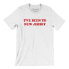 I've Been To New Jersey Men/Unisex T-Shirt-White-Allegiant Goods Co. Vintage Sports Apparel