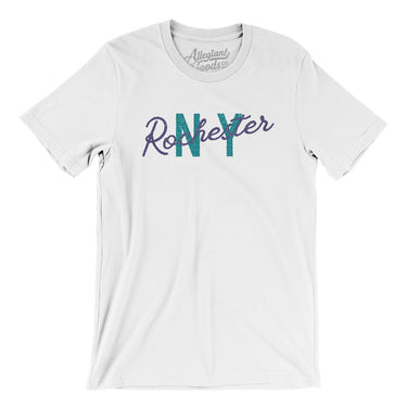 Rochester Ny Overprinted Men/Unisex T-Shirt-Allegiant Goods Co. Vintage Sports Apparel