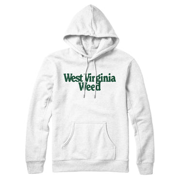 West Virginia Weed Hoodie-Allegiant Goods Co. Vintage Sports Apparel