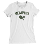 Memphis Pickleball Women's T-Shirt-White-Allegiant Goods Co. Vintage Sports Apparel