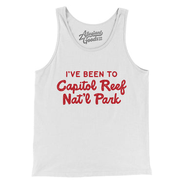 I've Been To Capitol Reef National Park Men/Unisex Tank Top-Allegiant Goods Co. Vintage Sports Apparel