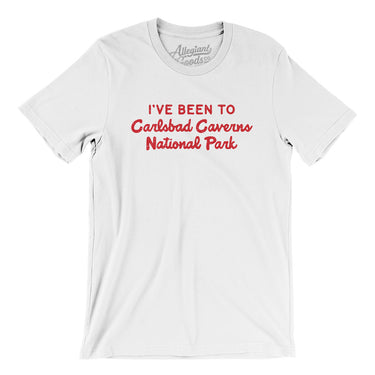 I've Been To Carlsbad Caverns National Park Men/Unisex T-Shirt-Allegiant Goods Co. Vintage Sports Apparel