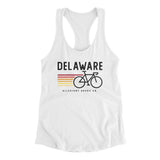 Delaware Cycling Women's Racerback Tank-Allegiant Goods Co. Vintage Sports Apparel