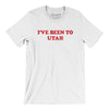 I've Been To Utah Men/Unisex T-Shirt-White-Allegiant Goods Co. Vintage Sports Apparel