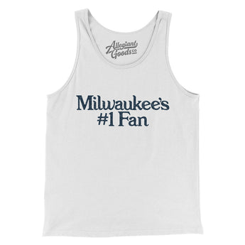 Milwaukee's Number 1 Fan Men/Unisex Tank Top-Allegiant Goods Co. Vintage Sports Apparel