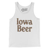 Iowa Beer Men/Unisex Tank Top-Allegiant Goods Co. Vintage Sports Apparel