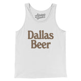 Dallas Beer Men/Unisex Tank Top-Allegiant Goods Co. Vintage Sports Apparel
